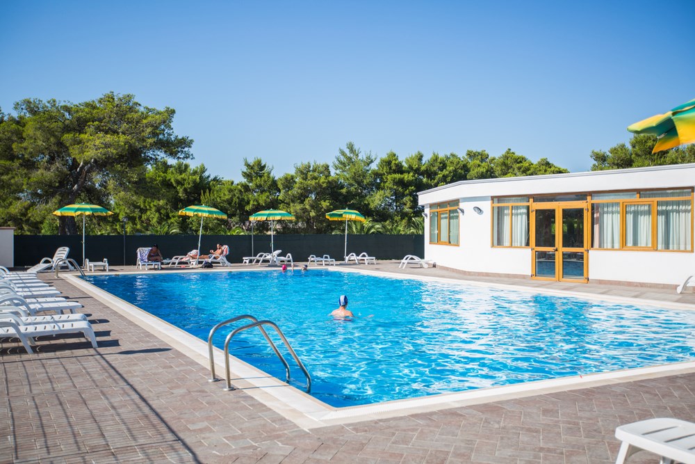 piscine del villaggio Verdemare di Vieste in Gargano