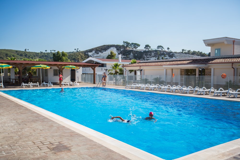 piscine del villaggio Verdemare di Vieste in Gargano