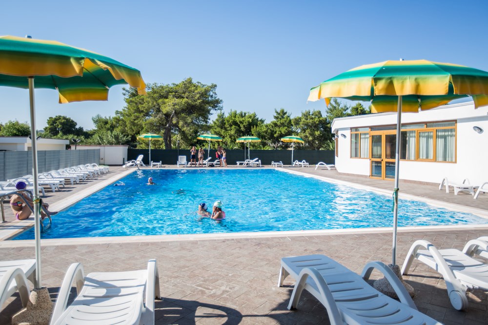 piscine del villaggio Verdemare di Vieste in Gargano