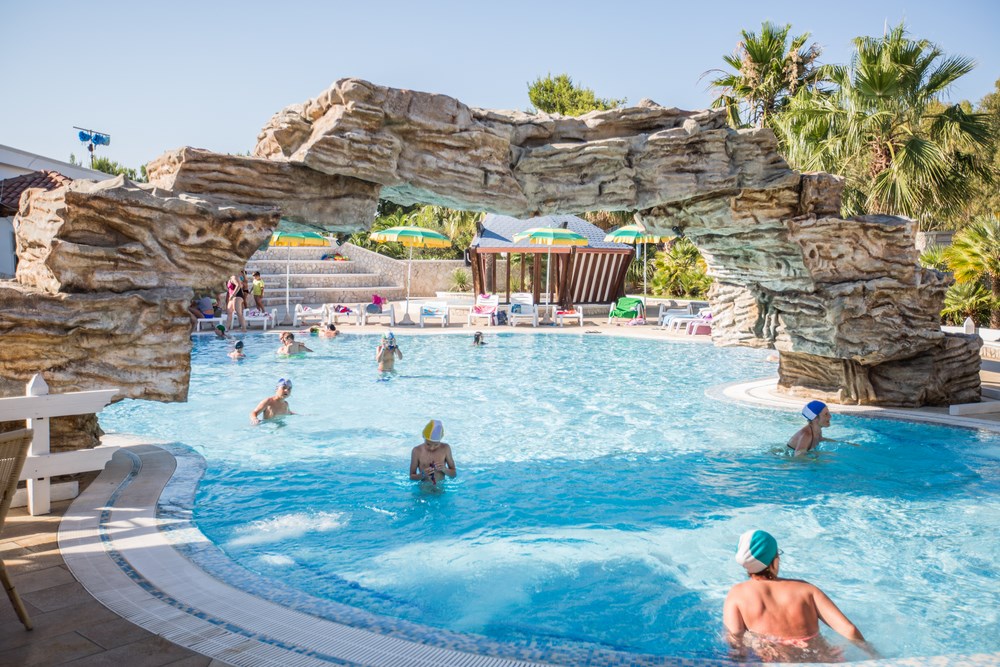 piscine del villaggio Verdemare di Vieste in Gargano