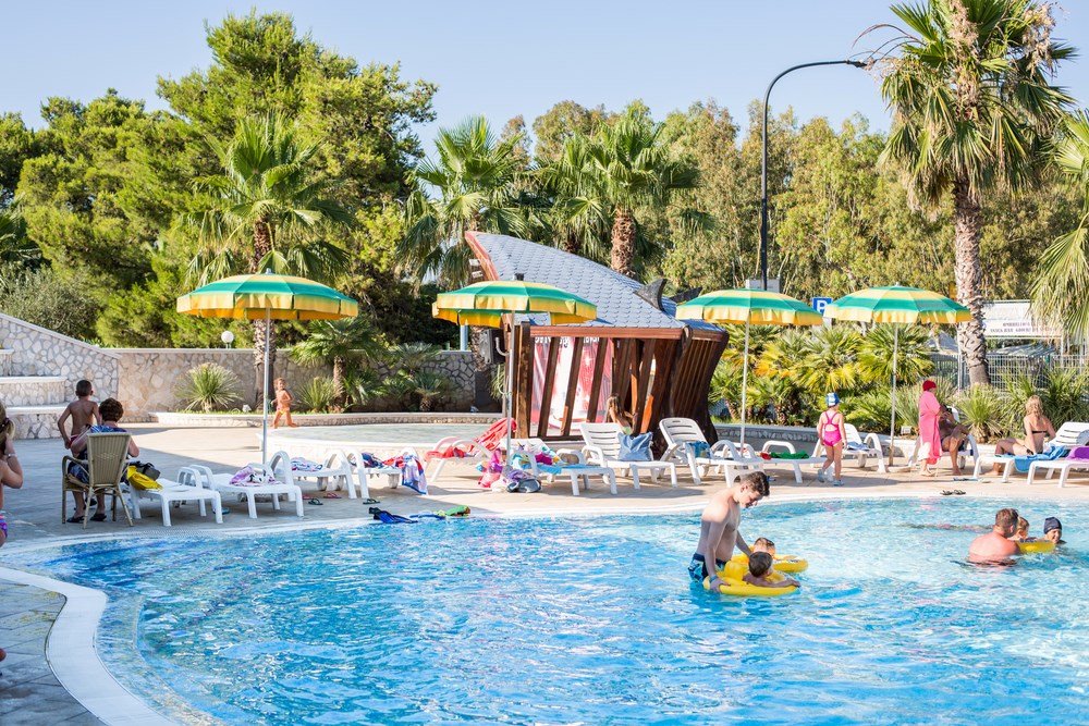 piscine del villaggio Verdemare di Vieste in Gargano