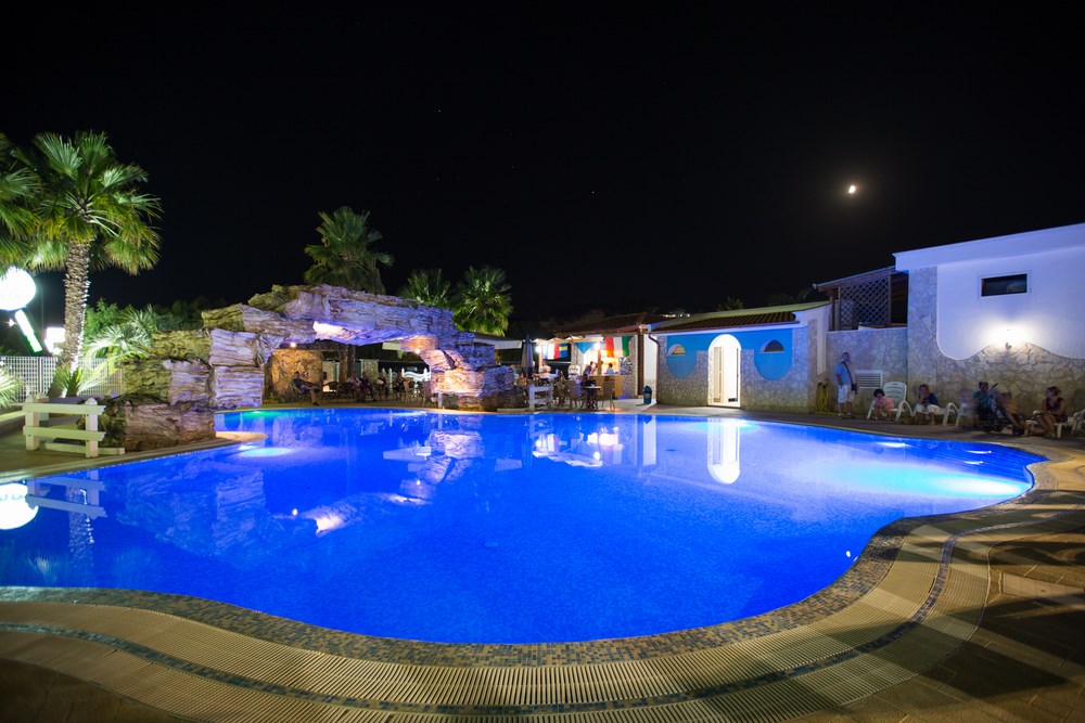 piscine del villaggio Verdemare di Vieste in Gargano
